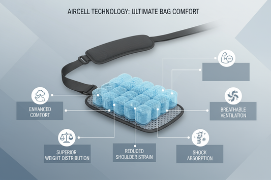 Benefits of Air Cell Shoulder Pads for Bags