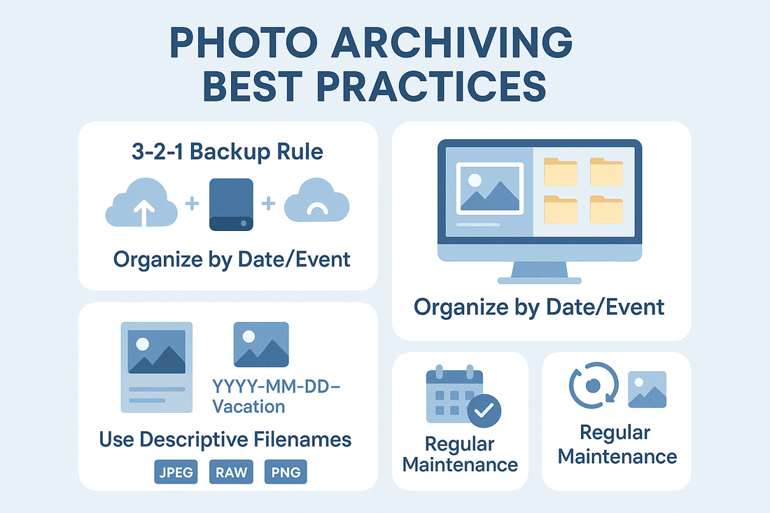 10 Foolproof Tips for Archiving Photos