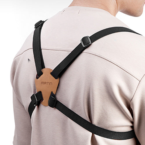 Matin Binocular Harness Strap Quick Release Leather Patch for Eschenbach B&S Hawke Praktica Braun