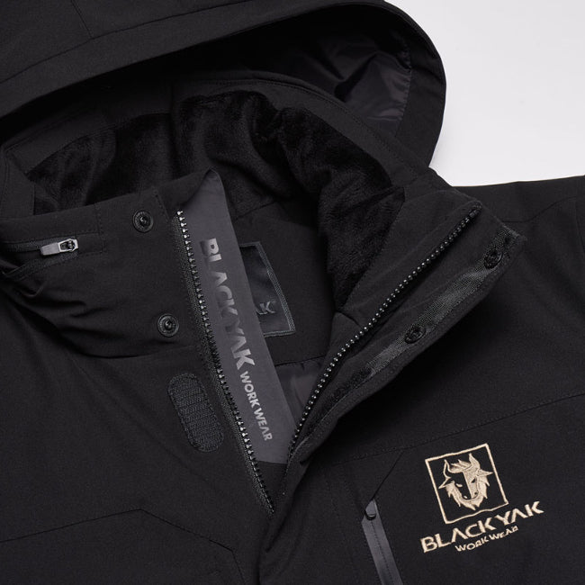 BLACK YAK Work Wear Winter Jacket Warm Windproof Coat (Black)