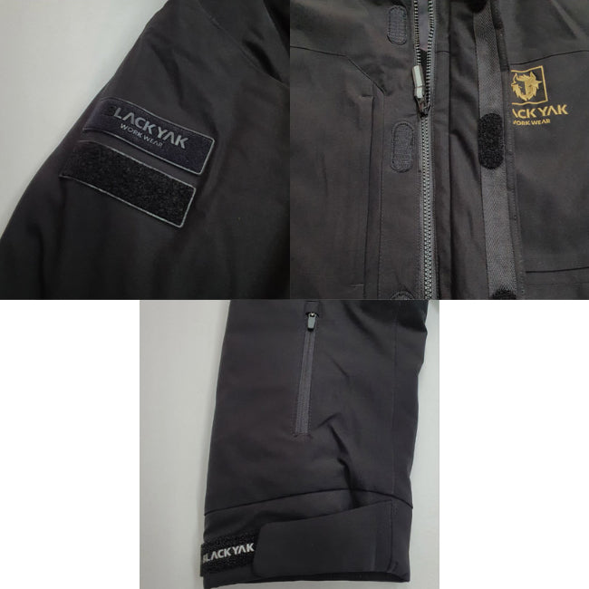 BLACK YAK Work Wear Winter Jacket Warm Windproof Coat (Black)