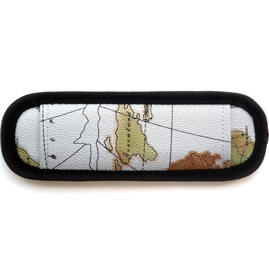 Replacement Shoulder Saver Memory-Foam Pad Straight Design (Geo White)