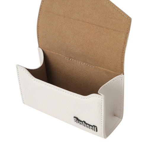 Bushnell Premium Leather Golf Rangefinder Case for Bushnell A1-Slope (White)