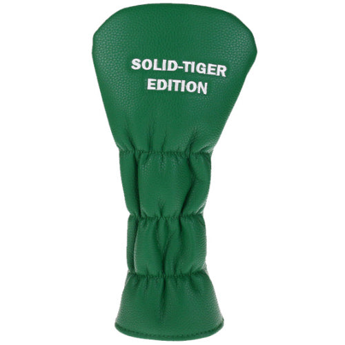 Dandy Tiger Wood Head Cover Golf Club Head Cover (Green)