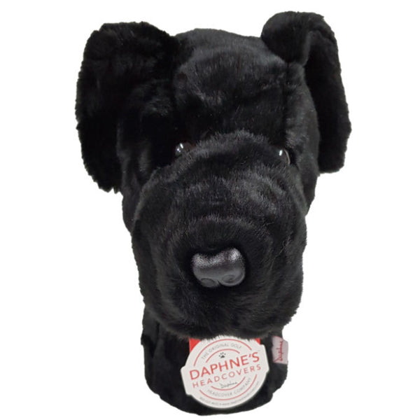 Daphne's Black Lab Dog Retriever Driver Head Cover Plush Cute Animal Doll Headcover