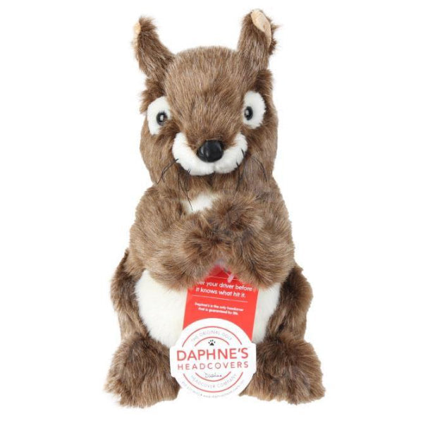 Daphne's Squirrel Driver Head Cover Plush Cute Animal Doll Headcover