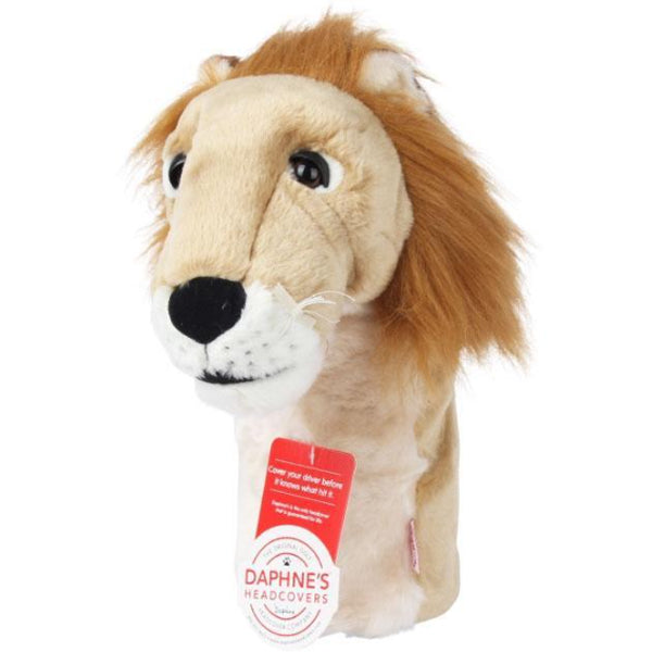 Daphne's Lion Driver Head Cover Cute Plush Animal Doll Headcover