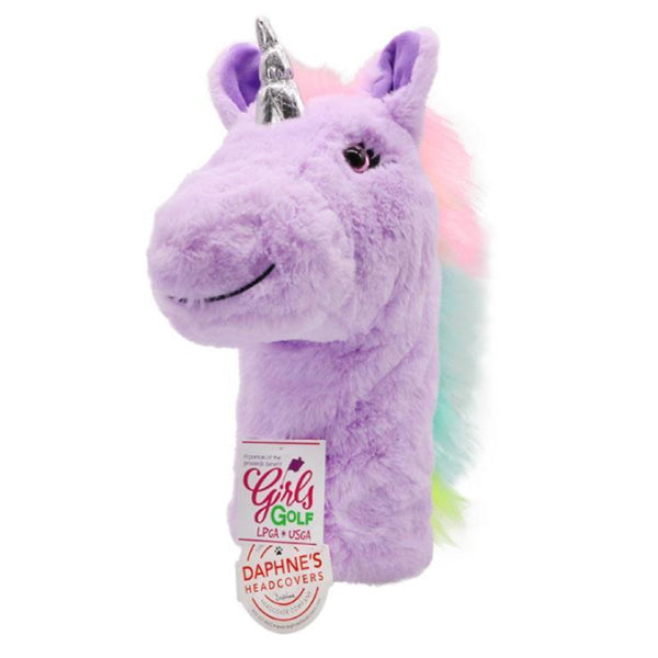 Daphne's Unicorn Driver Head Cover Cute Plush Animal Doll Headcover
