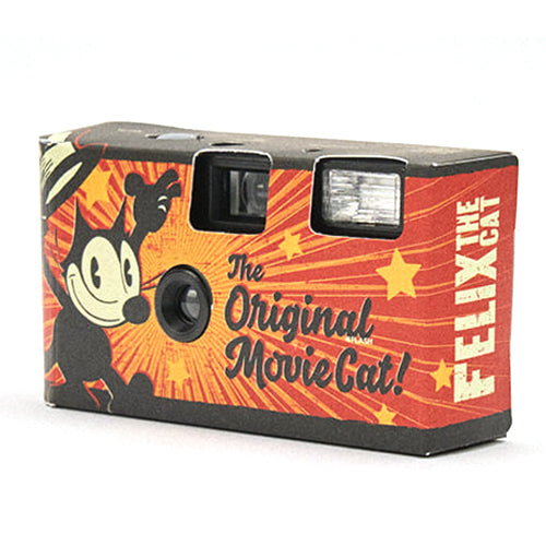 NBD Analog 35mm Camera with Film & Flash Ready to-Use Camera (Felix The Cat)