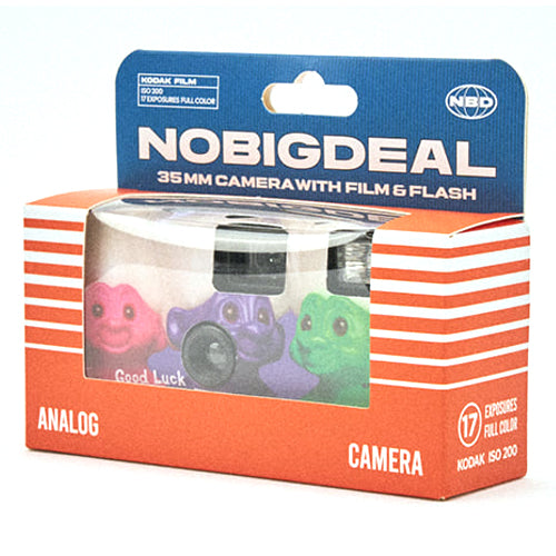 NBD Analog 35mm Camera with Film & Flash Ready to-Use Camera (Good Luck Trolls)