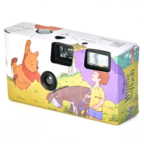 NBD Analog 35mm Camera with Film & Flash Ready to-Use Camera (Disney Winnie The Pooh)(사본)