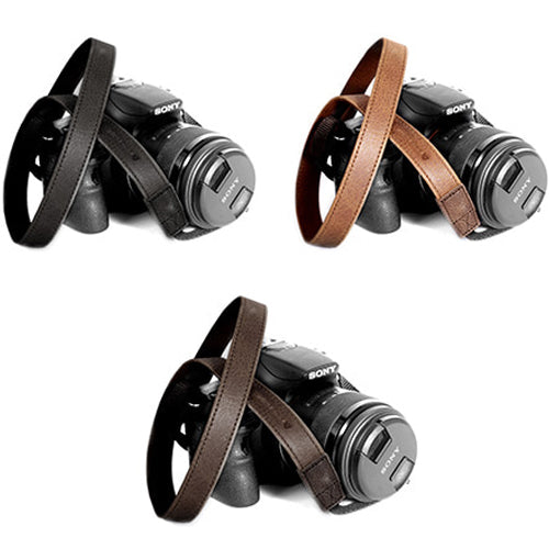 Matin EtsHaim Vintage-20 Leather Neck & Shoulder Strap (Width 20mm)