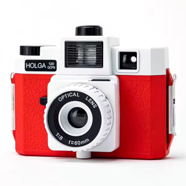Holga 120GCFN Medium Format Analog Film Camera (Red)
