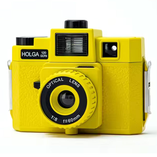 Holga 120GCFN Medium Format Analog Film Camera (Yellow)