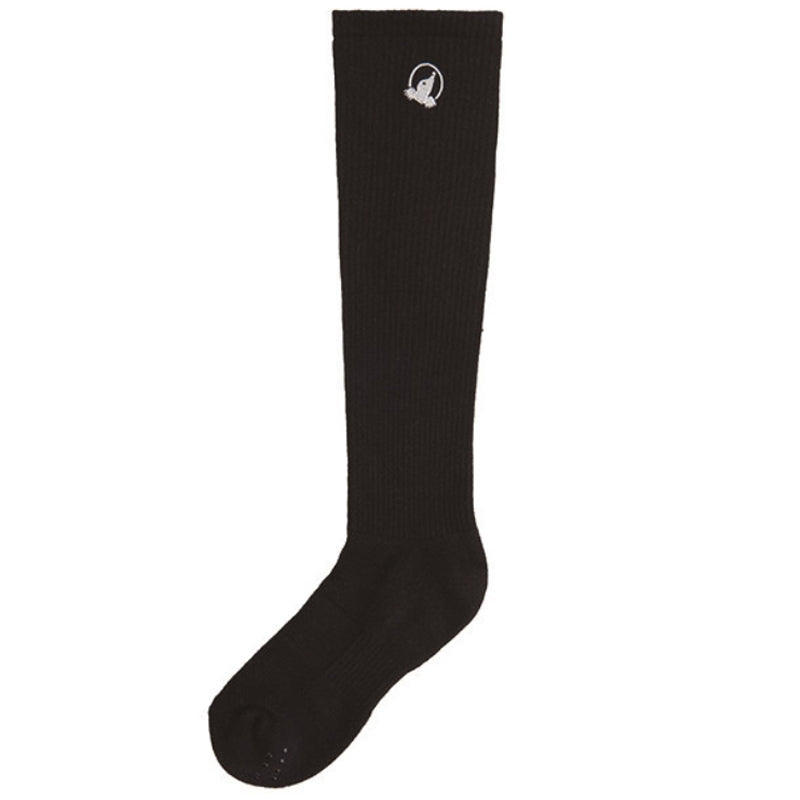 Honma Women's Line Knee Socks High-End Performance Golf Apparel (Black)