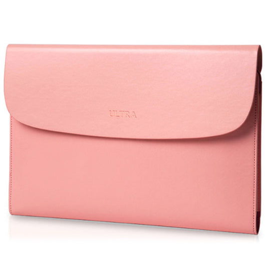 LG Ultra PC 17-Inch Laptop Artificial Leather Case Sleeve Pouch Cover Bag (Pink)