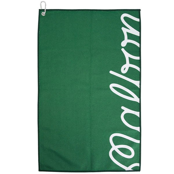 Malbon Golf Ball Towel Polyester 100% Green