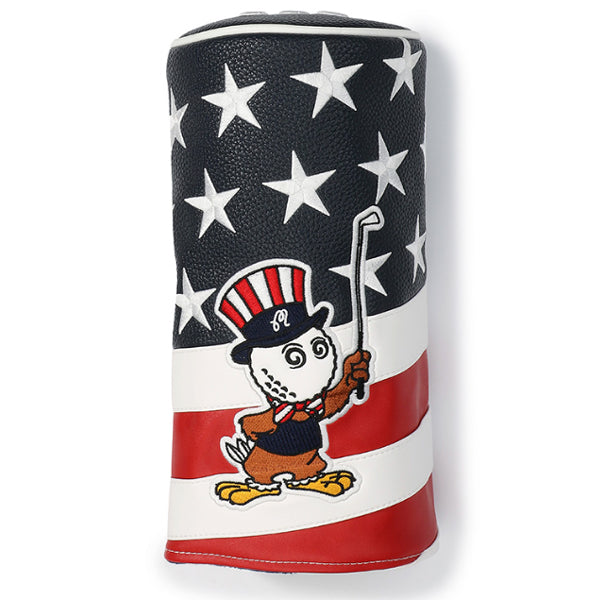 Malbon x USA Golf Driver Head Cover Club Headcover (Navy)