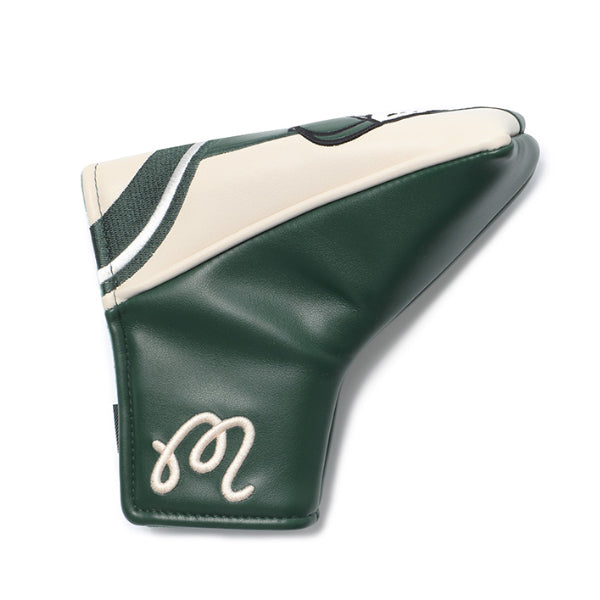 Malbon Garment Golf T-Putter Head Cover Club Headcover (Green)
