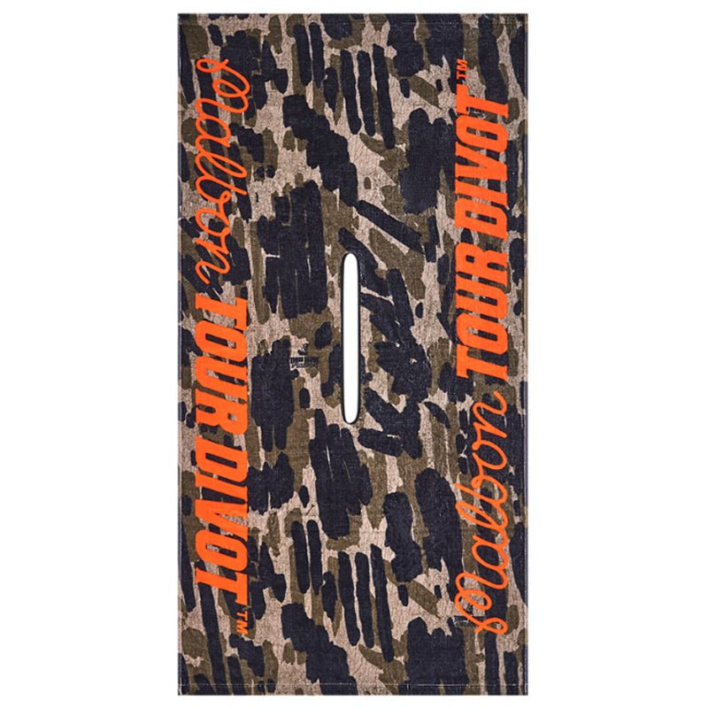 Malbon Tour Divot Golf Towel Cotton 100% (Camo)