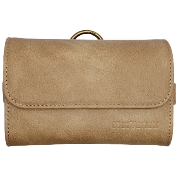Muiverde Premium Leather Golf Rangefinder Case Pouch (Camel)