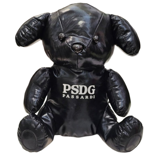 PSDG Puppy Dog Driver Head Cover Plush Cute Animal Doll Headcover (Black)