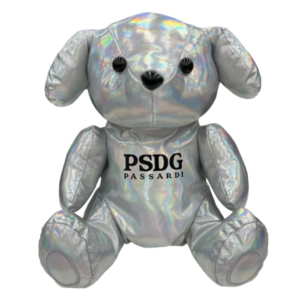 PSDG Puppy Dog Wood Head Cover Plush Cute Animal Doll Headcover (Silver)