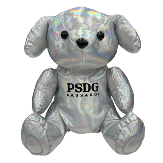 PSDG Puppy Dog Wood Head Cover Plush Cute Animal Doll Headcover (Silver)