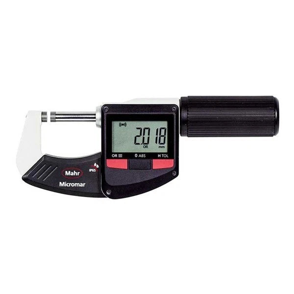 Mahr 4157020 Digital Micrometer 40EWR-L IP65 Range 0-25mm 0.001mm