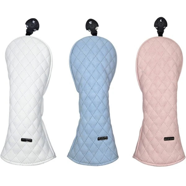 Venus Diamond Quilting Design Wood Head Cover Golf Club Headcover