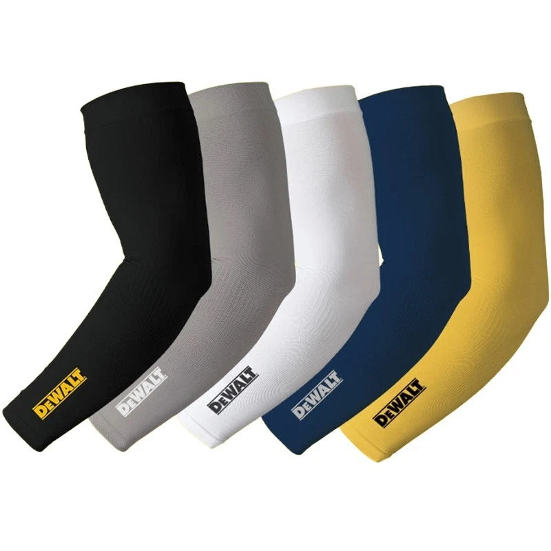 DeWALT Aqua-X Cool Arm Sleeves Ergonomic For Summer Work Hiking Fishing Riding