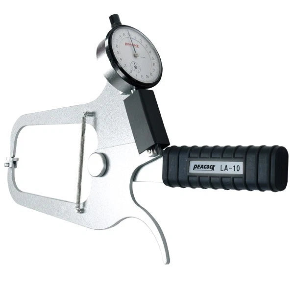 Peacock LA-10-PE Dial Caliper Gauge Graduation 0.01mm Range 0-20mm Depth 100mm