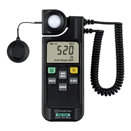 Kyoritsu KEW5204 Digital Light Meter Tester Wide Range Illuminance Measurement