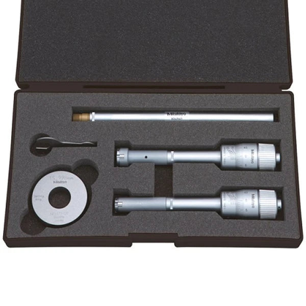 Mitutoyo 368-991 3-Point Internal Micrometer Holtest Set 12-20mm 0.005mm