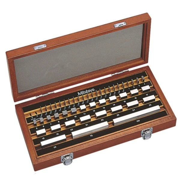 Mitutoyo 516-959-10 (Grade 1) 47 Piece Steel Gauge Block Set