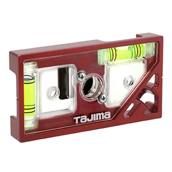 Tajima SFDKL-C93R Removable Level Includes Magnet 2-Bubble Tubes (Red)