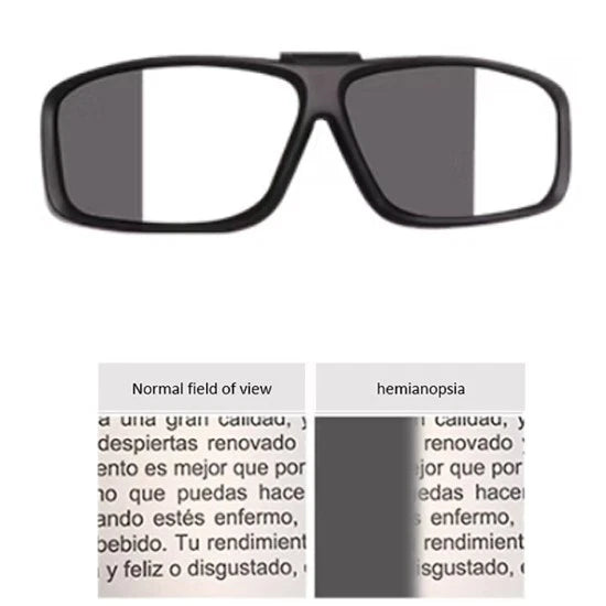 Senior Old Aged Eye Diseases Simulator (Hemianopsia)