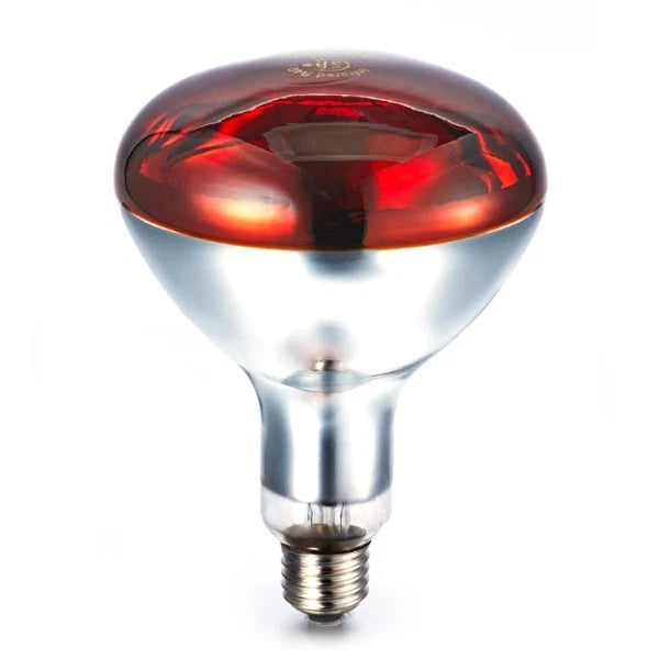 JK Infrared IR Lamp Heat Light Bulb R125/Ruby/250W/220V/E27/5000hr