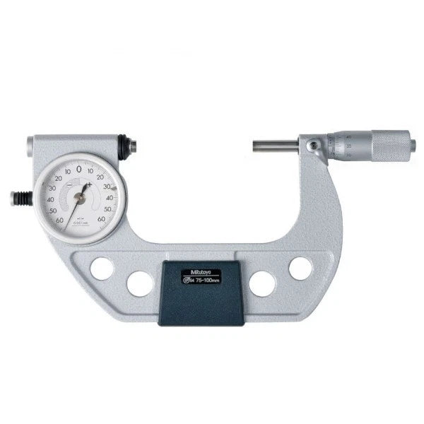 Mitutoyo 510-124 Indicating Micrometer Screw Gauge with Dial 75-100mm