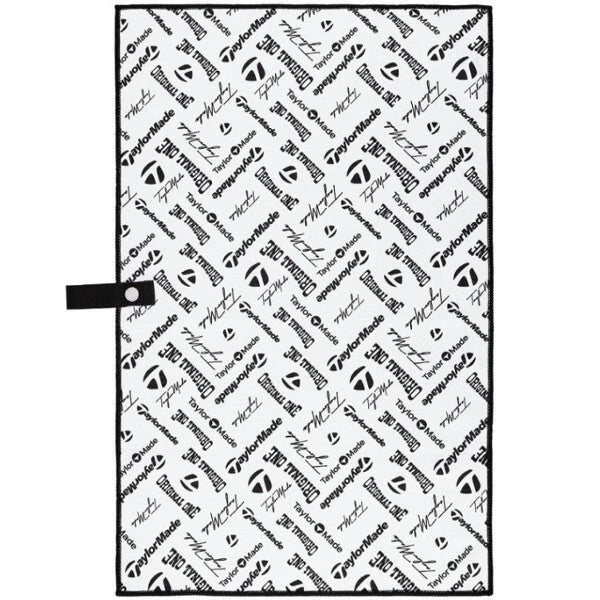 TaylorMade Players Towel Brand Logo Printing 100% Polyester Soft Golf Tour Towel