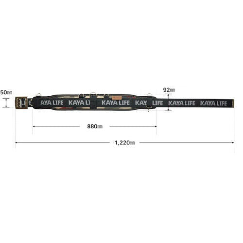 Kaya KL-108 Waist Working Tool Buckle Belt Adjustable Padded Cushion