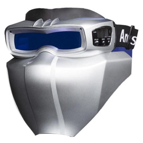 Servore ArcShield 2 Air Auto Shade Darkening Welding Google Face Shield Silver