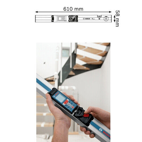 Bosch R60 R-60 Rail Type Digital Level Attachment 24" for Bosch GLM80 GLM100
