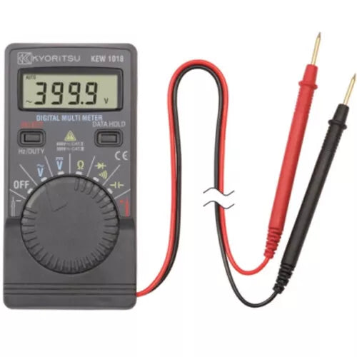 Kyoritsu 1018H Digital Pocket Multimeter Tester AC/DC 600V Auto Range