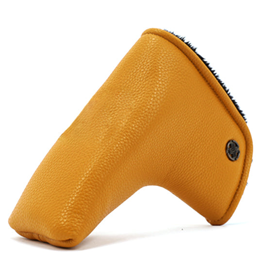 TechSkin Blade Putter Head Cover Pouch PU Club Headcover (Carmel)