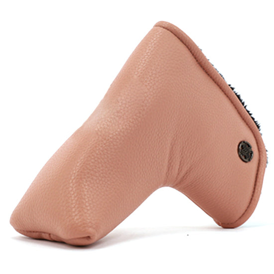 TechSkin Blade Putter Head Cover Pouch PU Club Headcover (Pink Blush)