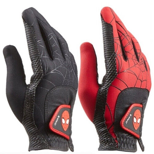 Volvik Marvel Spider-Man Men's Golf Glove Right Handed Lycra Spiderman (Red or Black)
