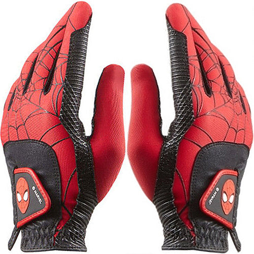 Volvik Marvel Spider-Man Golf Glove Spiderman Gloves (Women's/Both Hand/Red)