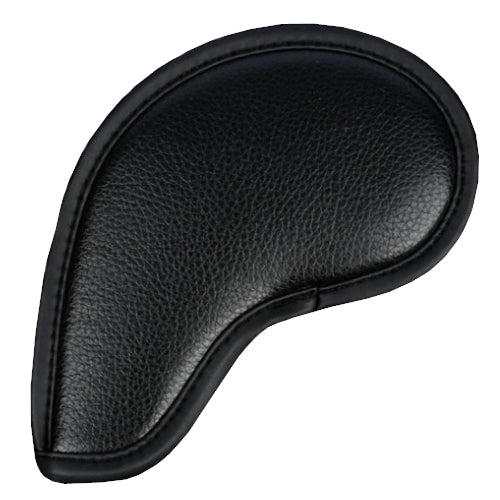 Zestaim PU Iron Head Cover Set (10 Pcs) #4-9/P/A/S/X Golf Club Headcover (Black)