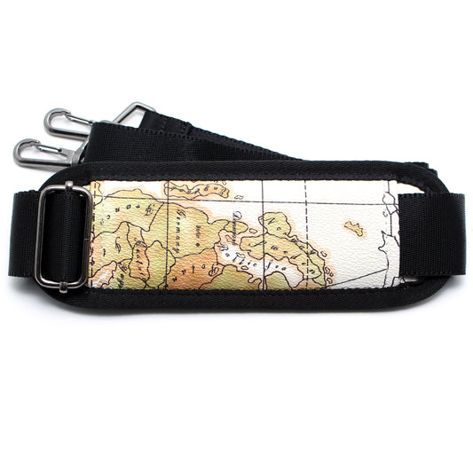 Dexac Adjustable Shoulder Strap with Memory Foam Pad - Medium (Geo White) - KORADE